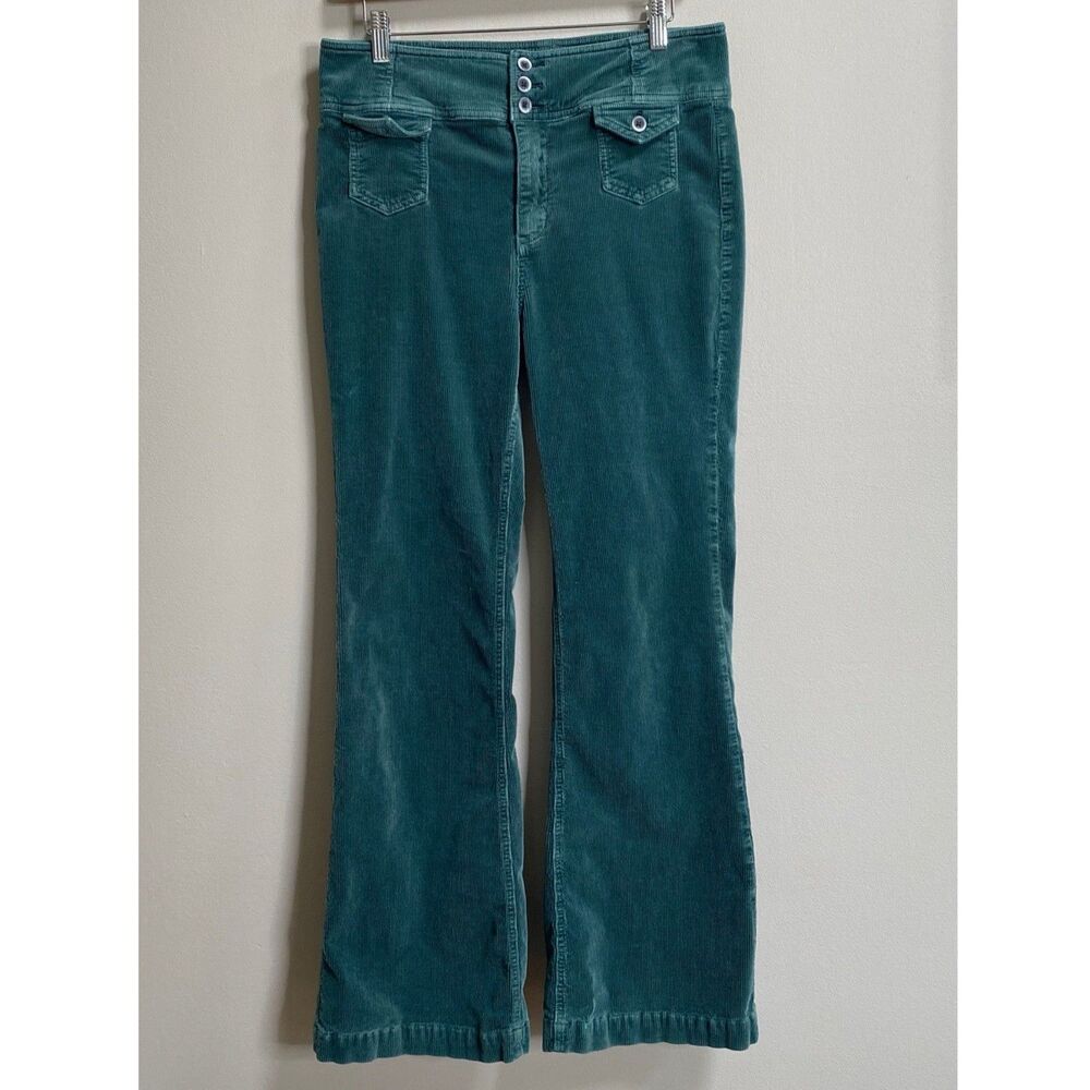 Anthropologie Pilcro And The Letterpress High-Rise Bootcut Corduroy Pants 31 - Picture 4 of 15